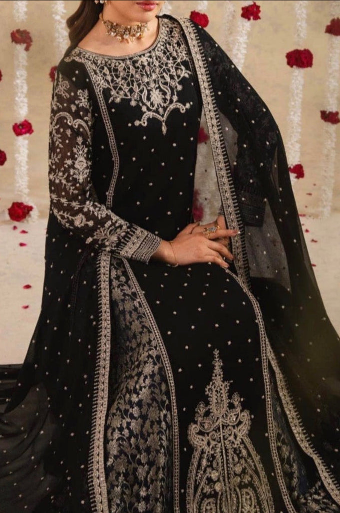 Desi Party Dress | Chiffon